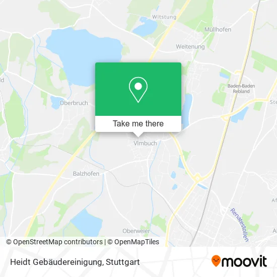 Карта Heidt Gebäudereinigung