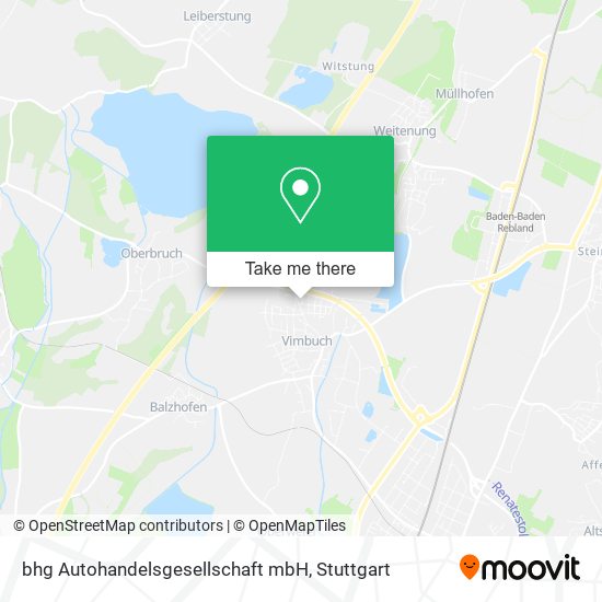 Карта bhg Autohandelsgesellschaft mbH