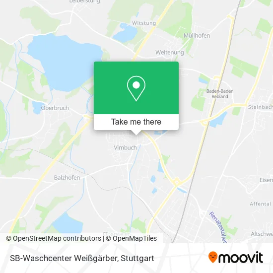 Карта SB-Waschcenter Weißgärber