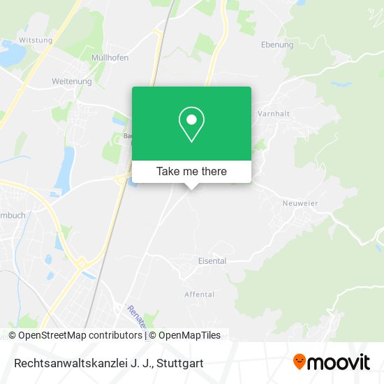 Rechtsanwaltskanzlei J. J. map