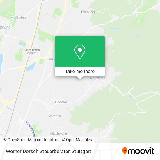 Карта Werner Dorsch Steuerberater