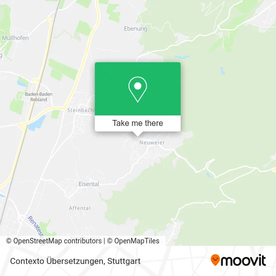 Карта Contexto Übersetzungen