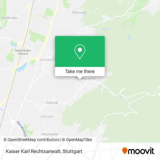 Карта Kaiser Karl Rechtsanwalt