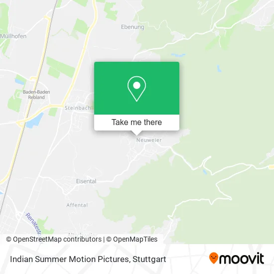 Indian Summer Motion Pictures map