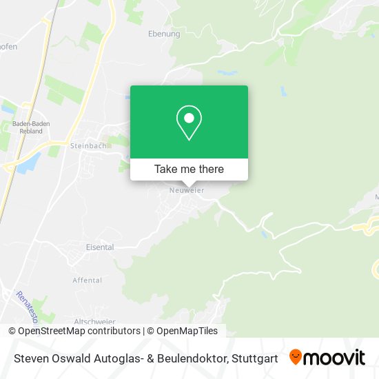 Карта Steven Oswald Autoglas- & Beulendoktor