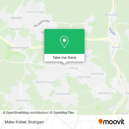 Карта Maler Kober