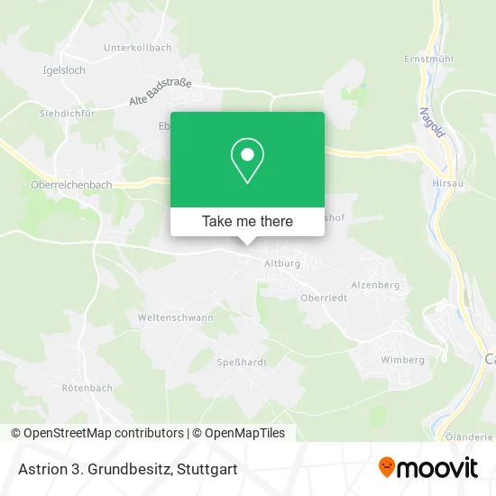 Карта Astrion 3. Grundbesitz