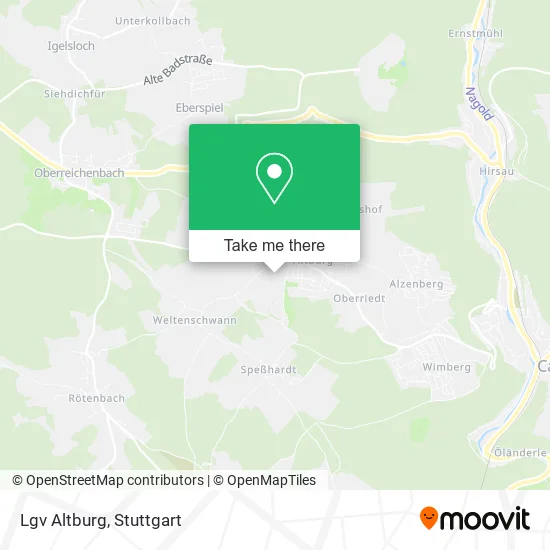 Карта Lgv Altburg