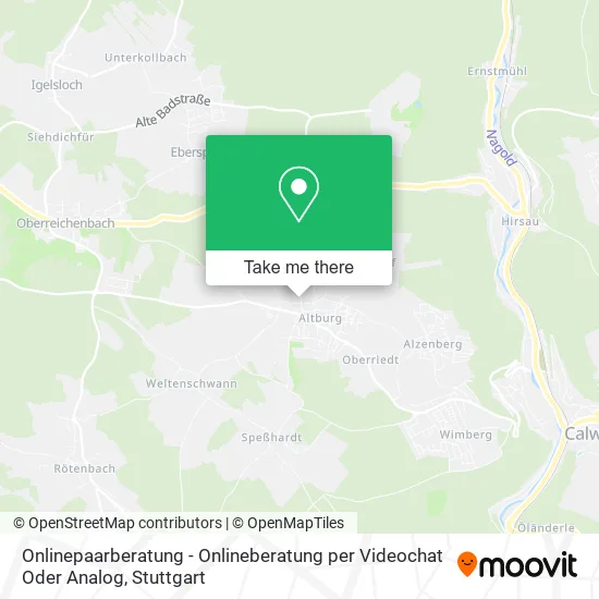 Карта Onlinepaarberatung - Onlineberatung per Videochat Oder Analog