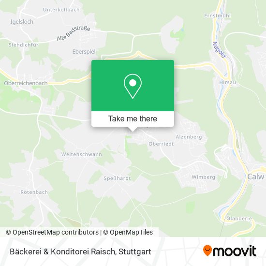 Bäckerei & Konditorei Raisch map
