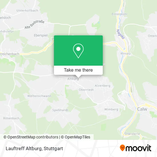 Карта Lauftreff Altburg
