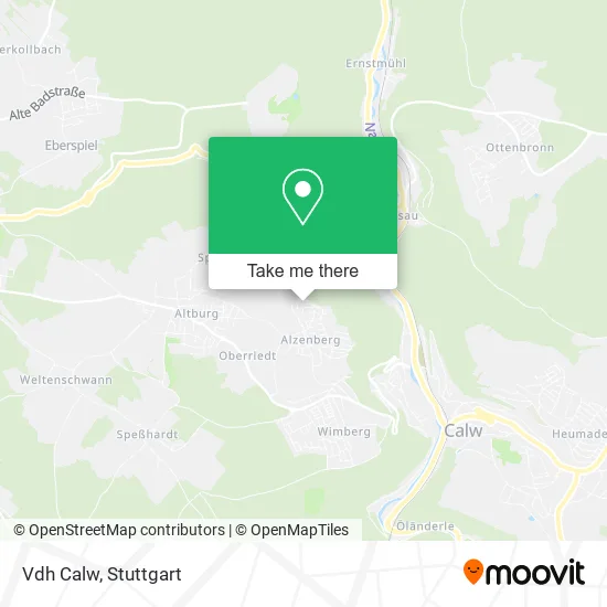 Карта Vdh Calw