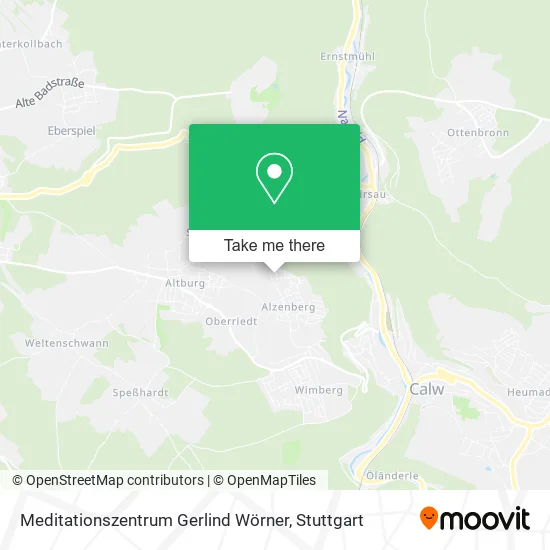 Карта Meditationszentrum Gerlind Wörner