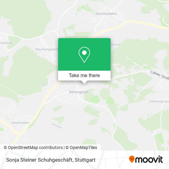 Sonja Steiner Schuhgeschäft map