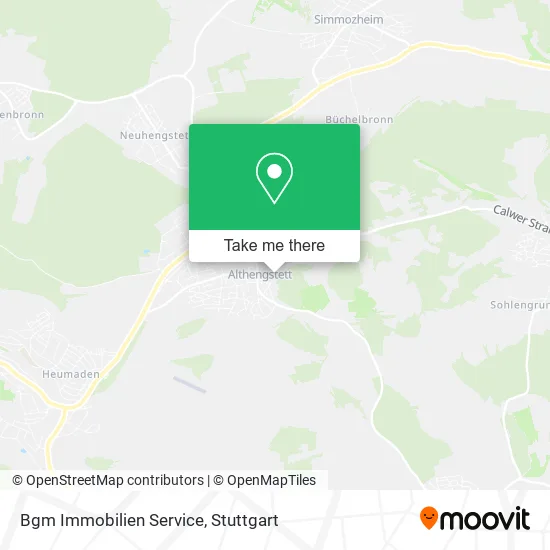 Карта Bgm Immobilien Service