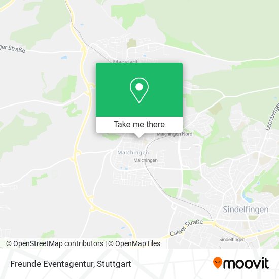 Freunde Eventagentur map