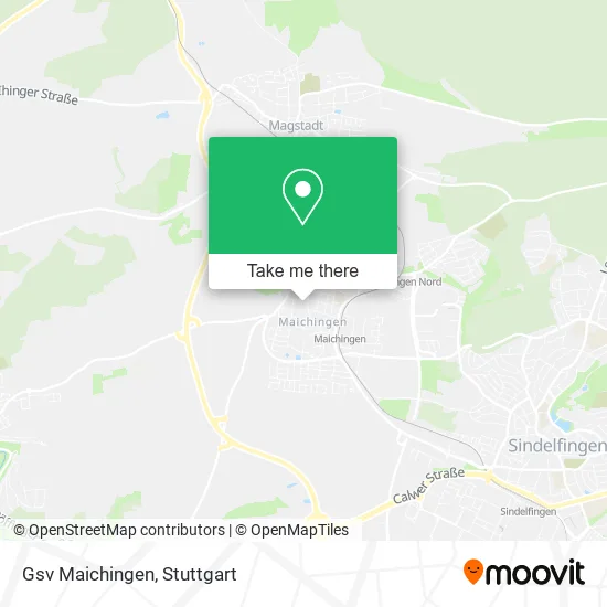 Карта Gsv Maichingen