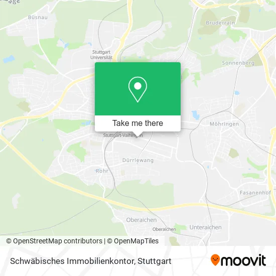 Карта Schwäbisches Immobilienkontor