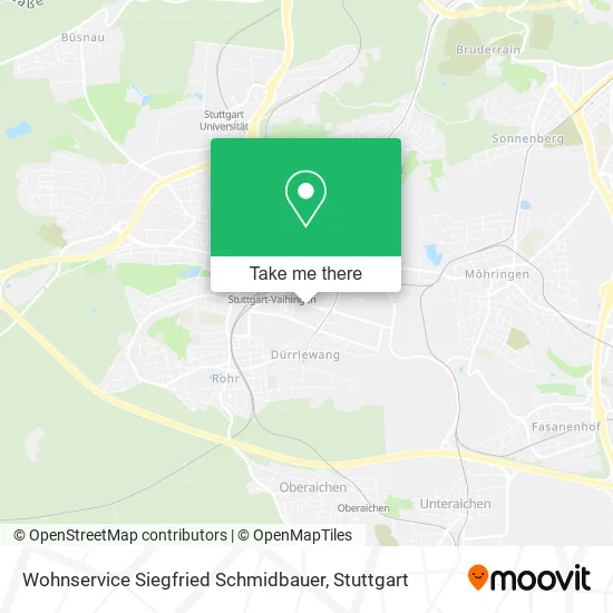 Карта Wohnservice Siegfried Schmidbauer