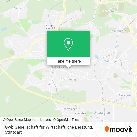 Gwb Gesellschaft für Wirtschaftliche Beratung map