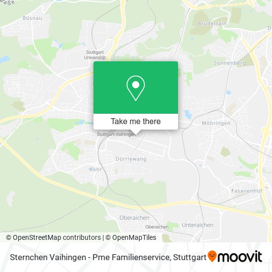 Карта Sternchen Vaihingen - Pme Familienservice