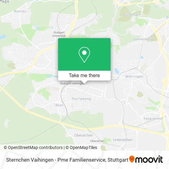 Карта Sternchen Vaihingen - Pme Familienservice