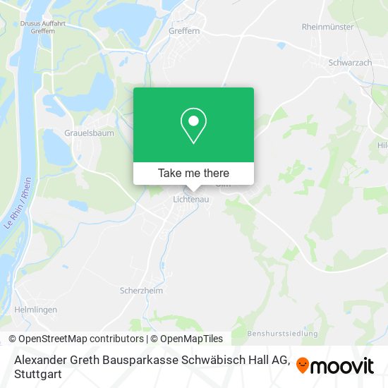 Alexander Greth Bausparkasse Schwäbisch Hall AG map