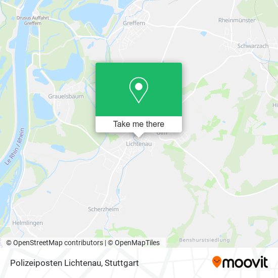 Карта Polizeiposten Lichtenau