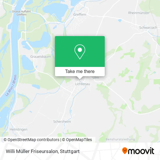 Карта Willi Müller Friseursalon