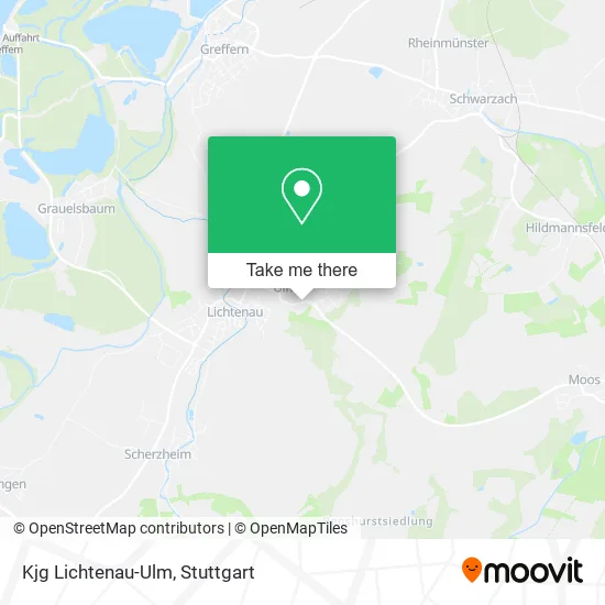 Карта Kjg Lichtenau-Ulm
