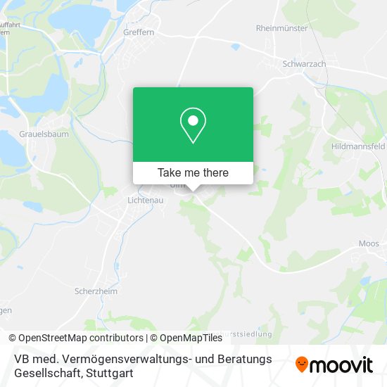 VB med. Vermögensverwaltungs- und Beratungs Gesellschaft map
