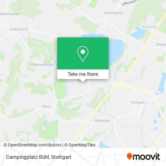 Campingplatz Bühl map