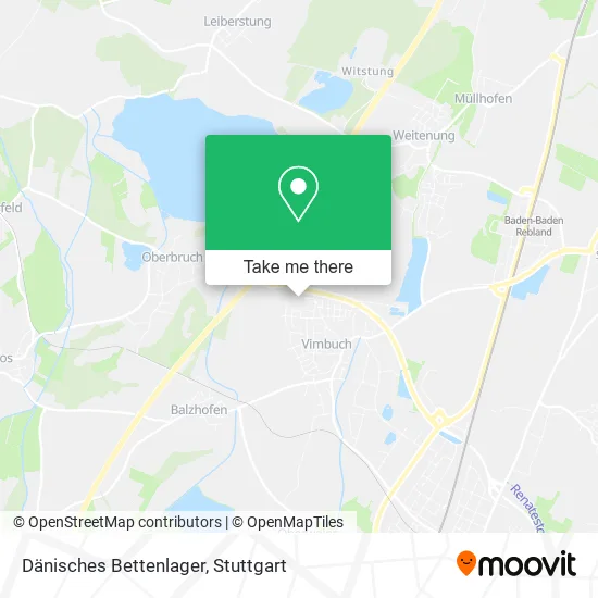 Карта Dänisches Bettenlager