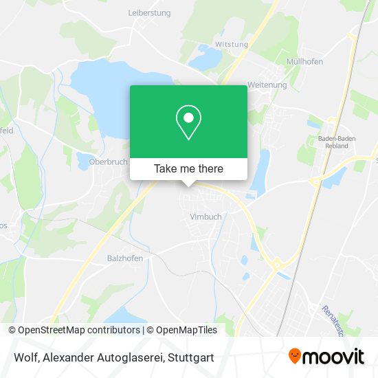Карта Wolf, Alexander Autoglaserei
