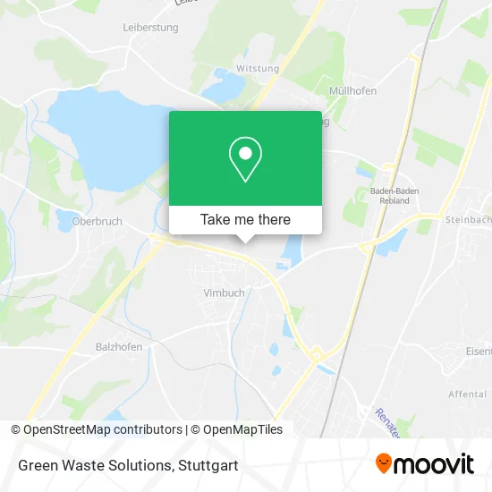 Карта Green Waste Solutions