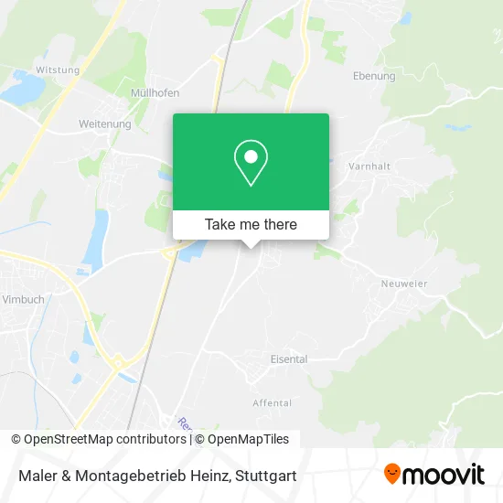 Карта Maler & Montagebetrieb Heinz