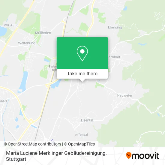 Карта Maria Luciene Merklinger Gebäudereinigung