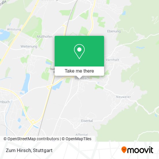 Карта Zum Hirsch