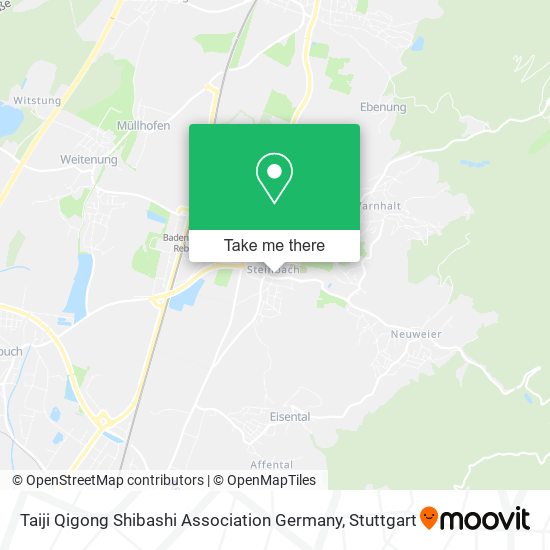 Taiji Qigong Shibashi Association Germany map
