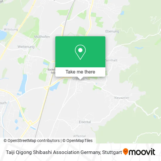 Карта Taiji Qigong Shibashi Association Germany