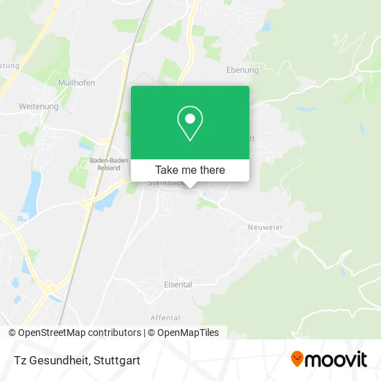 Карта Tz Gesundheit