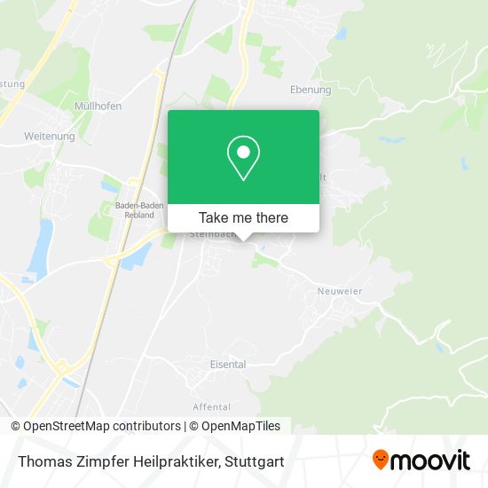 Thomas Zimpfer Heilpraktiker map