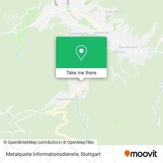 Metalquote Informationsdienste map