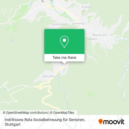 Indriksons Ruta Sozialbetreuung für Senioren map