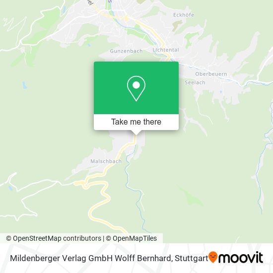 Mildenberger Verlag GmbH Wolff Bernhard map