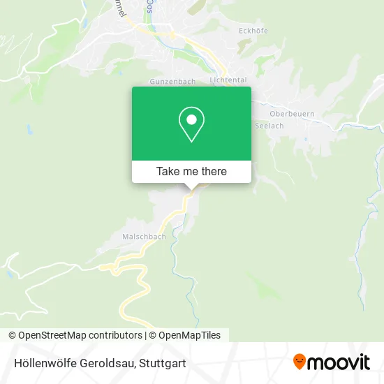 Карта Höllenwölfe Geroldsau