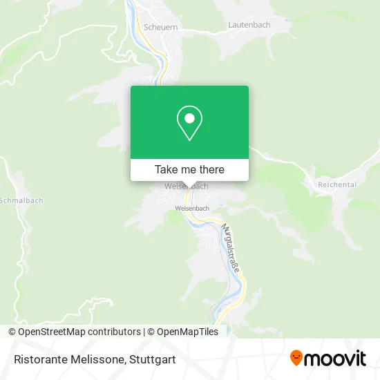 Карта Ristorante Melissone