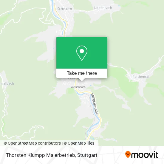 Карта Thorsten Klumpp Malerbetrieb