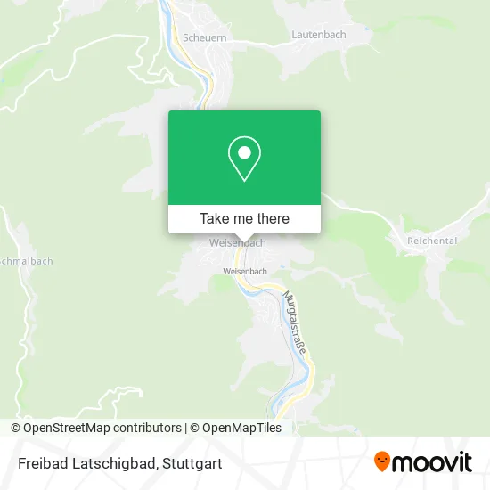 Карта Freibad Latschigbad