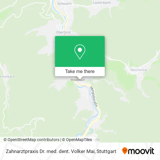 Карта Zahnarztpraxis Dr. med. dent. Volker Mai